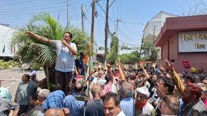 NFSA Row Sparks Tension: Kashmiri Pandits Protest in Jammu, Brief Scuffle with Police