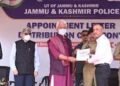 LG Manoj Sinha Hands Over Appointment Letters To Over 3200 Newly Recruited J&K Police Constables