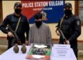 Over Ground Worker Of Terrorists Arrested In Kulgam; Grenades Recovered During Joint Operation