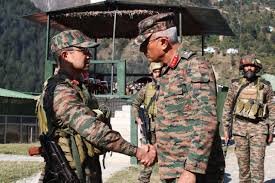 Rising Star Corps Commander Reviews Combat Readiness Of Troops In Kathua And Pathankot