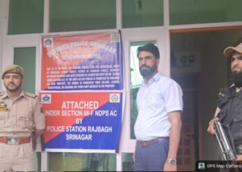 Srinagar Police Attach Properties Worth ₹5 Crore Under NDPS Act In Major Anti-Drug Crackdown