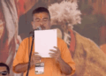 Historic Saffron Surge: Suvendu Adhikari Takes Oath as Bengal’s First BJP Chief Minister