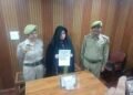 Major Crackdown in Anantnag: Wanted Woman Drug Peddler Held With Heroin-Like Substance