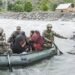 Indian Army Rescues Civilians Stranded in Kishanganga River Amid Strong Currents in Gurez Valley