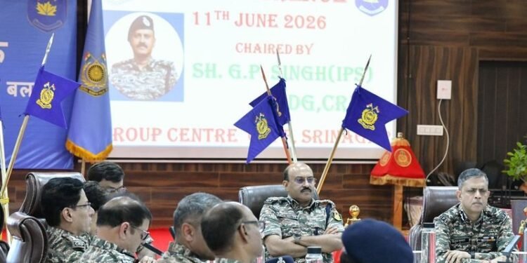 CRPF DG Reviews Kashmir Security, Calls for Proactive Measures Ahead of Amarnath Yatra 2026