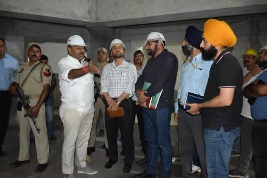 Deputy CM Reviews Progress of New Legislative Assembly Complex in Jammu, Calls for Timely and High-Quality Completion