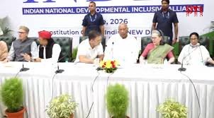 INDIA Bloc Leaders Meet in Delhi to Rebuild Unity, Chart Strategy Against BJP Ahead of Key Elections