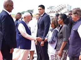 PM Modi Begins Historic Seychelles Visit, Reinforcing India’s Vision MAHASAGAR & Indian Ocean Partnership