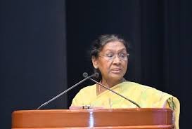 TRIBAL SOCIETY EMBODIES SELF-RESPECT, PATIENCE AND HARMONY WITH NATURE: PRESIDENT DROUPADI MURMU