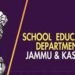 J&K GOVERNMENT ORDERS MAJOR RESHUFFLE IN SCHOOL EDUCATION DEPARTMENT, 22 OFFICERS PLACED AS I/C CEOs