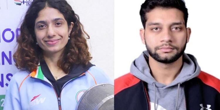 J&K Fencers Shreya Gupta, Vishal Thapar Earn Spots in Indian Team for Asian Fencing Championships 2026