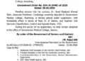 J&K GOVERNMENT SUSPENDS SENIOR CARDIOLOGIST AT GMC ANANTNAG PENDING OFFICIAL INQUIRY
