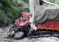 Pampore Truck Driver Killed After Vehicle Overturns on Jammu-Srinagar Highway in Ramban