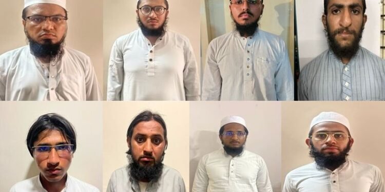 🚨 Gujarat ATS Busts Alleged Jaish-e-Mohammed Network, Eight Arrested in Major Anti-Terror Operation
