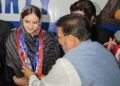 Kashmiri Actor Mateena Jeelani Joins Apni Party in Srinagar