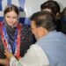 Kashmiri Actor Mateena Jeelani Joins Apni Party in Srinagar