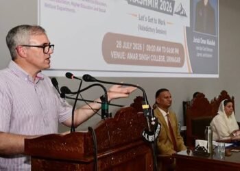 CM Omar Abdullah Pushes for More Private Jobs, Startups & Campus Recruitment to Empower J&K Youth