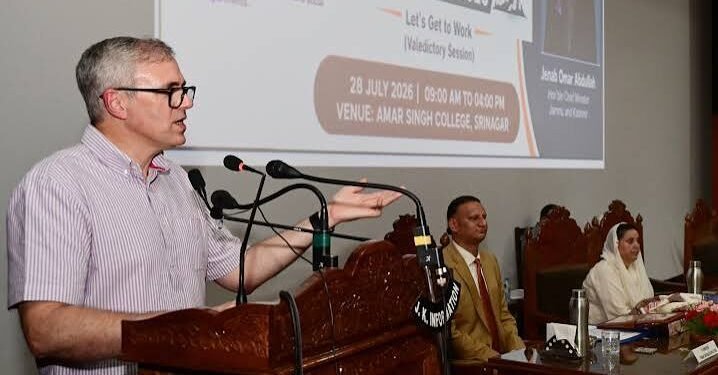 CM Omar Abdullah Pushes for More Private Jobs, Startups & Campus Recruitment to Empower J&K Youth