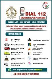 J&K Police Activate ‘Dial 112’: One Helpline for Immediate Emergency Assistance