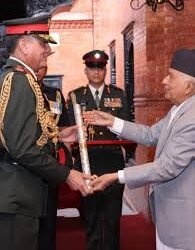 General Dhiraj Seth Conferred Honorary General Rank of Nepal Army