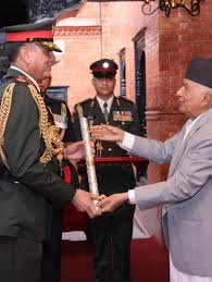 General Dhiraj Seth Conferred Honorary General Rank of Nepal Army