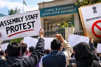 J&K Assembly Staff Protest GAD Deputation Order, Seek Review of Decision