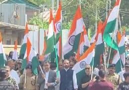 PULWAMA TURNS TRICOLOUR: MASSIVE TIRANGA RALLY HELD AHEAD OF I-DAY
