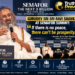 GURUDEV SRI SRI RAVI SHANKAR AT SEMAFOR SUMMIT: “IF THERE IS NO PEACE, THERE CAN’T BE PROSPERITY”