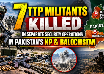 7 TTP Militants Killed in Separate Security Operations in Pakistan’s KP & Balochistan