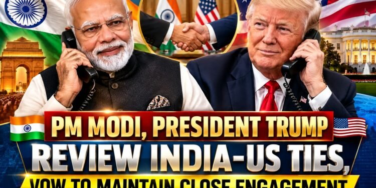 PM Modi, President Trump Review India-US Ties, Vow to Maintain Close Engagement