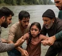 ARMY RESCUES TEENAGE GIRL FROM MENDHAR NALA IN POONCH