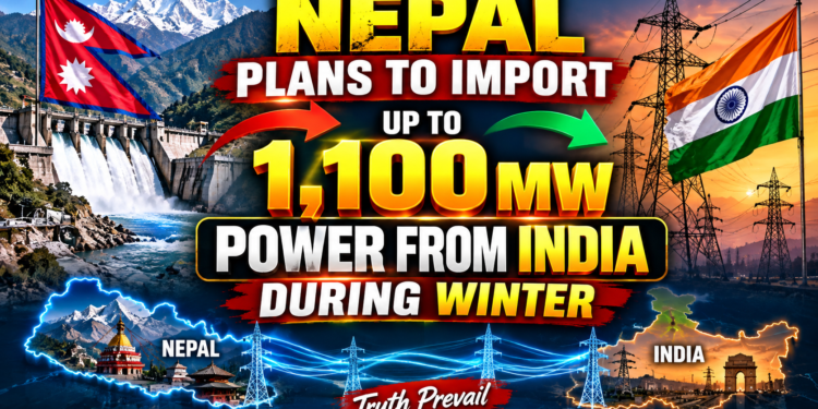 Nepal Plans to Import Up to 1,100 MW of Power From India During Winter