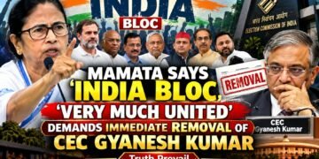 Mamata Says INDIA Bloc ‘Very Much United’, Demands Immediate Removal of CEC Gyanesh Kumar