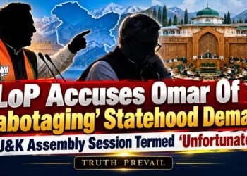 LoP Accuses Omar Of ‘Sabotaging’ Statehood Demand, Terms J&K Assembly Session ‘Unfortunate’