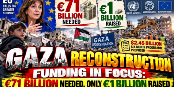 Gaza Reconstruction Funding in Focus: €71 Billion Needed, Only €1 Billion Raised