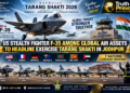 ✈️ F-35 STEALTH FIGHTER TO HEADLINE TARANG SHAKTI 2026; 7 NATIONS JOIN MEGA AIR EXERCISE IN JODHPUR