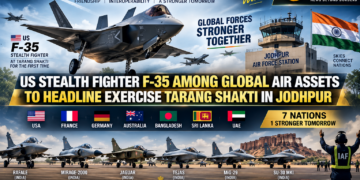 ✈️ F-35 STEALTH FIGHTER TO HEADLINE TARANG SHAKTI 2026; 7 NATIONS JOIN MEGA AIR EXERCISE IN JODHPUR