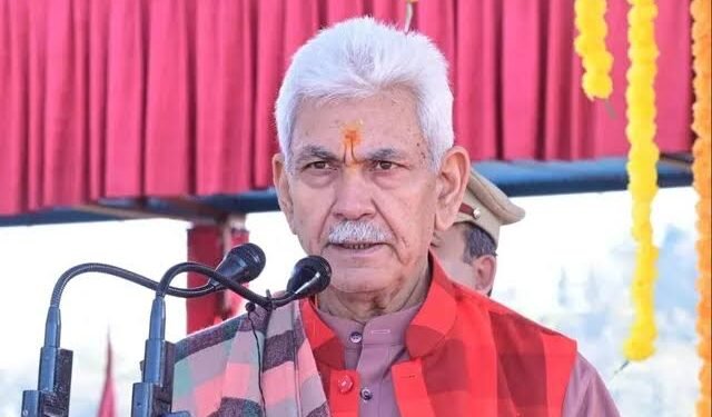 LG SINHA CREDITS MODI’S LEADERSHIP FOR MAJOR DEVELOPMENT IN J&K