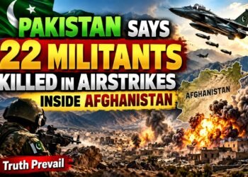 Pakistan Says 22 Militants Killed in Airstrikes Inside Afghanistan