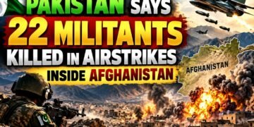 Pakistan Says 22 Militants Killed in Airstrikes Inside Afghanistan