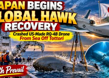 Japan Begins Recovery of Crashed US-Made Global Hawk Drone