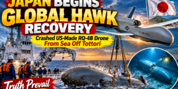 Japan Begins Recovery of Crashed US-Made Global Hawk Drone
