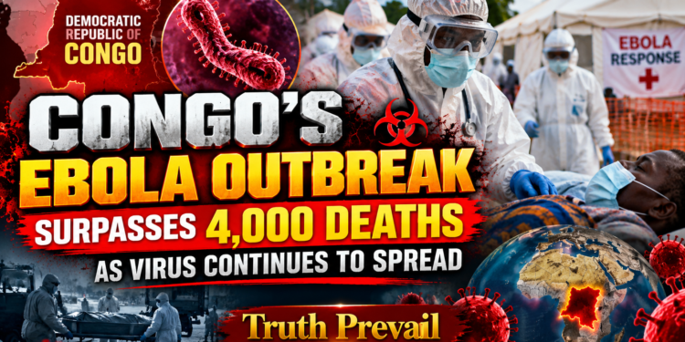 Congo’s Ebola Outbreak Surpasses 4,000 Deaths as Virus Continues to Spread