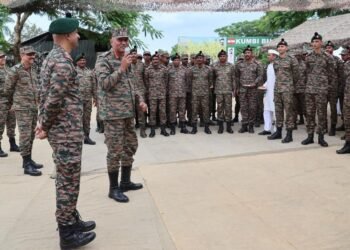 We’ve got a motto here-you’re tougher than you think you are, and you can do more than you think you can. Lt Gen Pratik Sharma, Army Cdr NC! And his short stint at Madras Regimental center taught him exactly that!