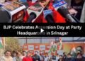 79 YEARS OF JAMMU & KASHMIR’S ACCESSION TO INDIA: BJP MARKS HISTORIC OCTOBER 26 ANNIVERSARY IN SRINAGA