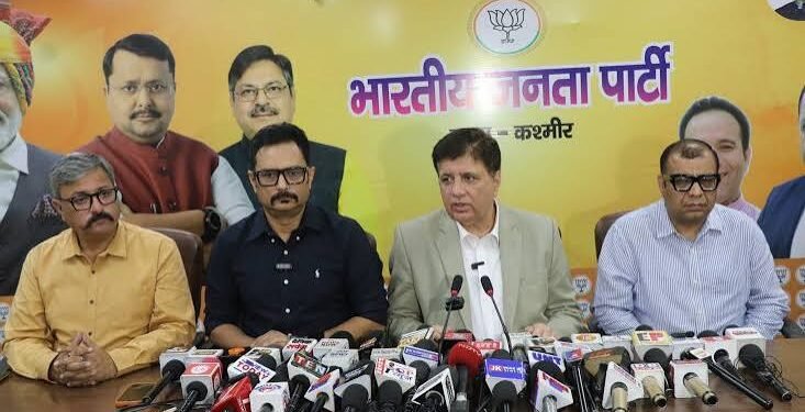 J&K BJP SLAMS OMAR ABDULLAH GOVERNMENT OVER CABINET RESHUFFLE, SAYS JAMMU’S SENTIMENTS HAVE BEEN HURT