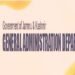 J&K Government Recalls Eight Newly Promoted JKAS Officers to General Administration Department
