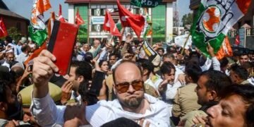 INDIA Bloc Parties Hold Protest Marches Across Kashmir Valley, Demand CEC Gyanesh Kumar’s Resignation