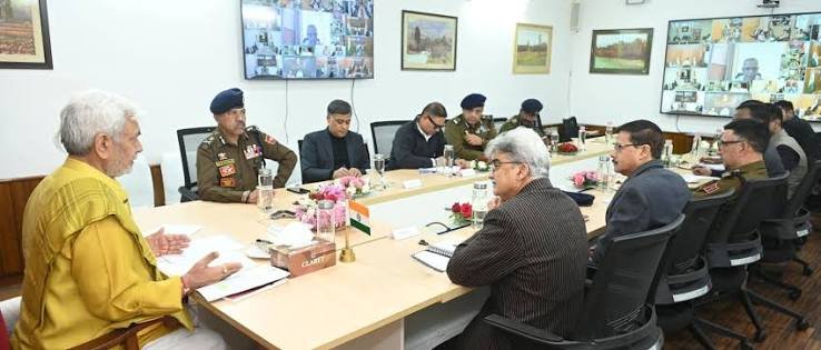 RASHTRIYA EKTA DIWAS 2026: LG MANOJ SINHA REVIEWS PREPARATIONS ACROSS JAMMU & KASHMIR