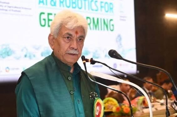Protect the Himalayas, Secure Our Future: LG Manoj Sinha Calls for Sustainable Mountain Development